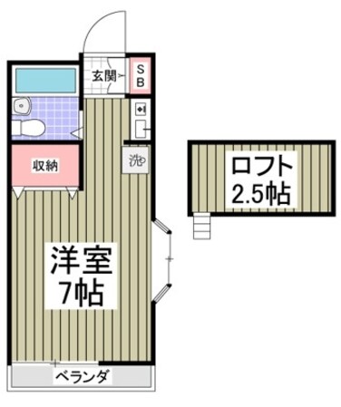 パールハイムの物件間取画像